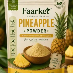 Pineapple Powder | Natural Pineapple Fruit Powder for Drinks & Healthy Recipes | Faarket